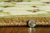 96" X 126" Champagne Wool Rug