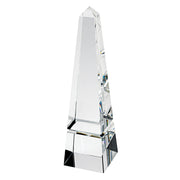 12" Hand Crafted Crystal Obelisk
