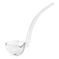 6" Mouth Blown Crystal Gravy Dressing or Sauce Ladle