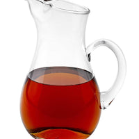 Mouth Blown Ice Tea Martini or Water Glass Pitcher 36 oz