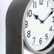Small Pendulum Silver Clock