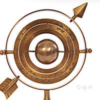 Armillary Brass with Bright Annealed Finish