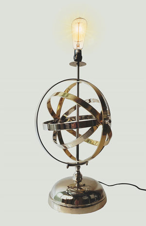 Armillary Sphere Aluminum Table Lamp