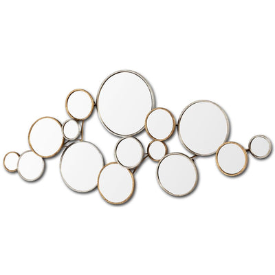 Fifteen Interconnected Wall Mirrors