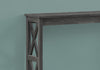 Rectangular Grey Hall Console Accent Table