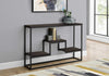 48" Rectangular Espresso Hall Console Accent Table