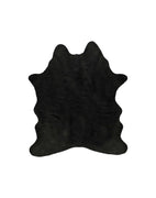 Faux Cowhide Rug 4 x 5 - Black