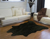 Faux Cowhide Rug 5 x 7 - Black