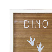Dino Tracks Framed Wall Art