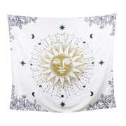 Sun Moon and Stars Celestial Tapesty Wall Hanging