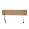 Yoga Mat Shelf with J-hooks