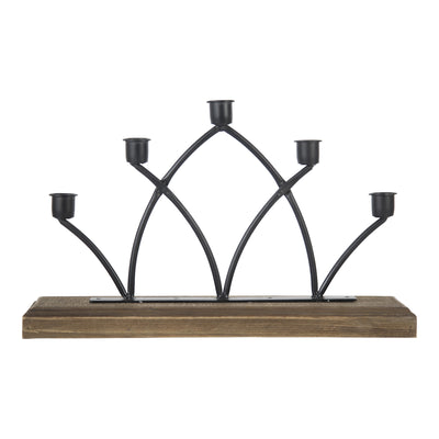 5 Slot Vinatge Design Candle Holder