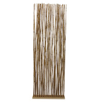 Single Panel Room Divider with Bamboo Branches Design