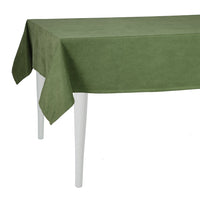 104" Merry Christmas Rectangle Tablecloth in Green