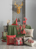 104" Merry Christmas Rectangle Tablecloth in Green