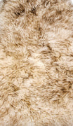 Dark Linen New Zealand Natural Shearling Shearling Sheepskin Rug