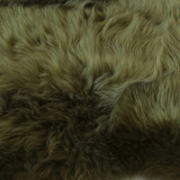Khaki New Zealand Natural Shearling Sheepskin Rug