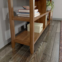 30" Bookcase with 2 Shelves in Walnut
