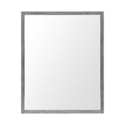 Rectangle Grey Accent Mirror with Driftwood Quality Frame