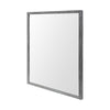 Rectangle Grey Accent Mirror with Driftwood Quality Frame