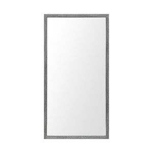 Rectangle Grey Accent Mirror with Driftwood Quality Frame