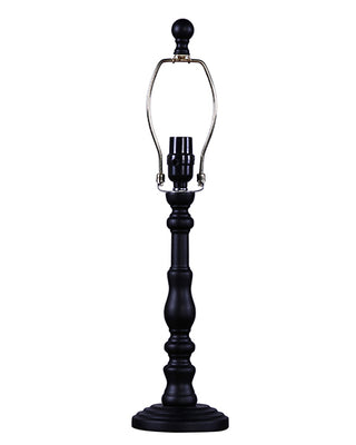 Black Classic Urn Shape Table Lamp Base