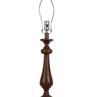 Brown Table Lamp Base Only