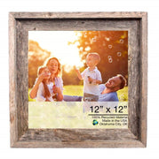 21"x26" Natural Weathered Grey Picture Frame