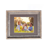 20"x23" Natural Weathered Grey Picture Frame with Plexiglass Holder