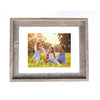 19"x23" Rustic White Picture Frame