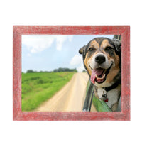 19"x23" Rustic Red Picture Frame