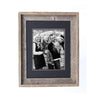 19"x23" Rustic Black Picture Frame with Plexiglass Holder