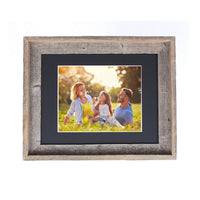 19"x23" Rustic Black Picture Frame with Plexiglass Holder