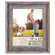 14"x20" Natural Weathered Grey Picture Frame