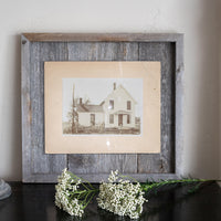 10"x11" Natural Weathered Grey Picture Frame with Plexiglass Holder