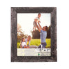 9"x10" Rustic Smoky Black Grey Picture Frame