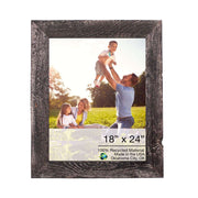 20"x26" Rustic Smoky Black Picture Frame with Plexiglass Holder