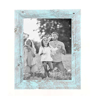 15"x15" Rustic Blue Picture Frame