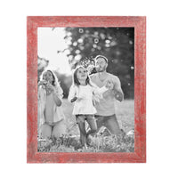 14"x21" Rustic Red Picture Frame