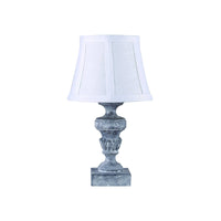 Light Grey Accent Lamp