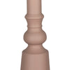 Contemporary Light Pink Metal Decorative Vase