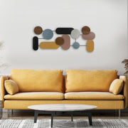 Multicolored Modern Geo Wall Decor