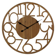 Brady Natural Wood Wall Clock
