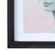 Butterfly and Floral Lady Framed Wall Art