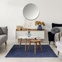 Lily Silver Round Wall Mirror