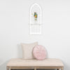 White Window Arch Wall Shelf