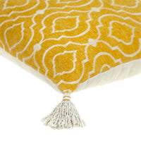 Daffodil Yellow Throw Pillow