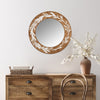 Darcy Carved Wood Wall Mirror