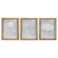 Sweet Dreams Peaceful Wall Art Set