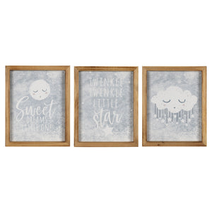 Sweet Dreams Peaceful Wall Art Set